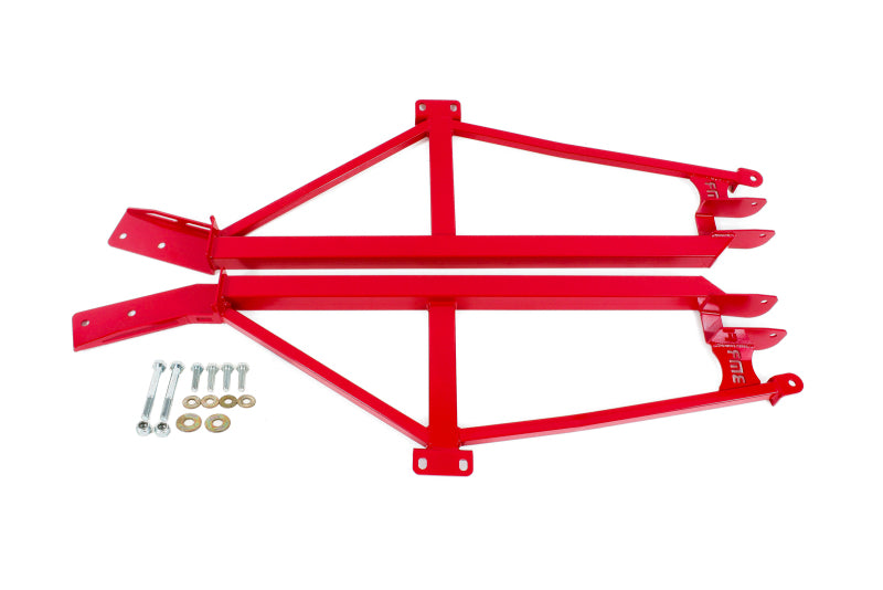 

BMR Suspension SFC020R - BMRSFC020R - BMR 93-02 F-Body Non-Convertible Weld-On 4-Point Subframe Connectors - Red - Shipped in Europe - Tuningsupply.com
