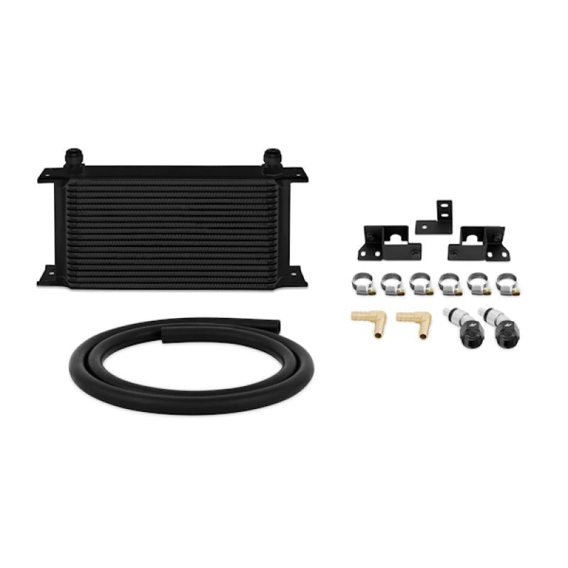 Mishimoto Transmission Cooler Kit for 2007-2011 Jeep Wrangler JK 3.8L 42RLE - Black-Transmission Coolers-Mishimoto-MISMMTC-WRA-07BK-SMINKpower Performance Parts