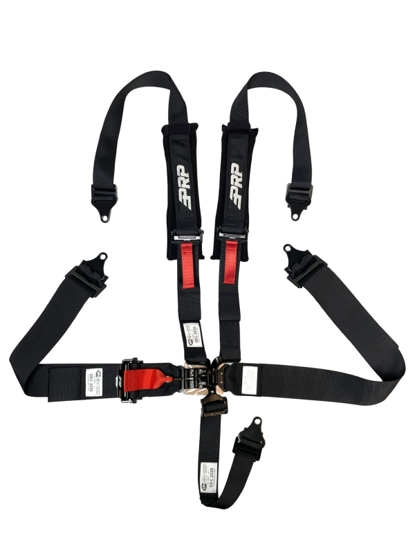 

PRP Seats SBH5.3X2RP - PRPSBH5.3X2RP - PRP 5.2 Harness Latch and Link with 2in Shoulders-3in Lap Belts and Removable Pads SFI 16.1- Black - Shipped in Europe - Tuningsupply.com
