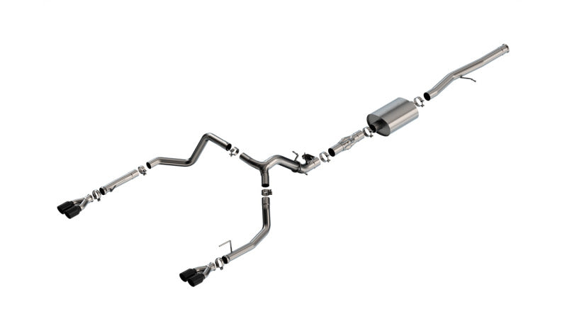 
  

Borla 140997BC - BOR140997BC - Borla 2024 Chevy Silverado 1500 6.2L V8 ATAK Catback Exhaust w/ Simulator - Black Chrome - Shipped in Europe - Tuningsupply.com

