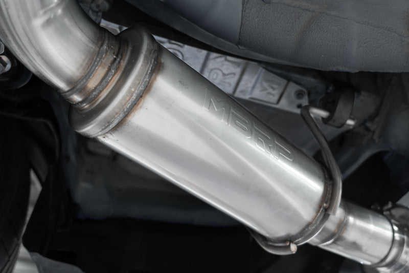 MBRP 2022 Subaru WRX 2.4L 3in Cat Back 5in OD Single Exit - Aluminized Steel-tuningsupply.com