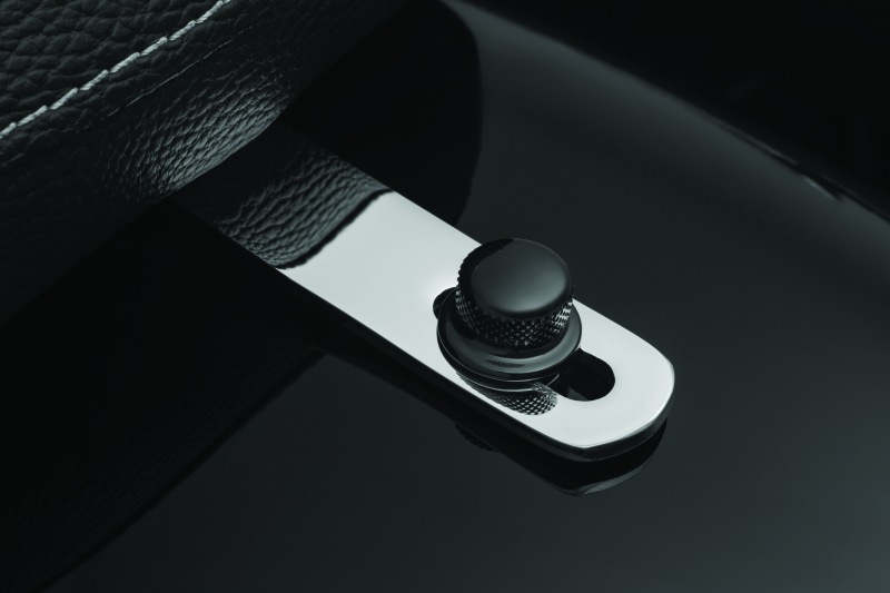 Kuryakyn Quick Release Seat Screw 14-23 Indian Models Gloss Black-tuningsupply.com