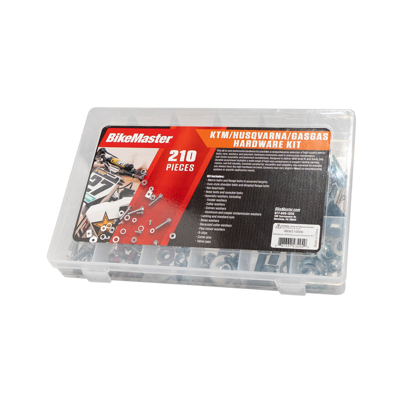 

BikeMaster 510006 - BKM510006 - BikeMaster KTM/Husqvarna Hardware Kit - Shipped in Europe - Tuningsupply.com
