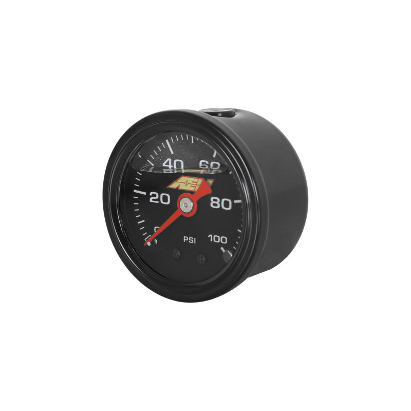 

AEM 30-2135-100 - AEM30-2135-100 - AEM 0-100 PSI Liquid Filled Mechanical Pressure Gauge - 1/8 NPT - Shipped in Europe - Tuningsupply.com
