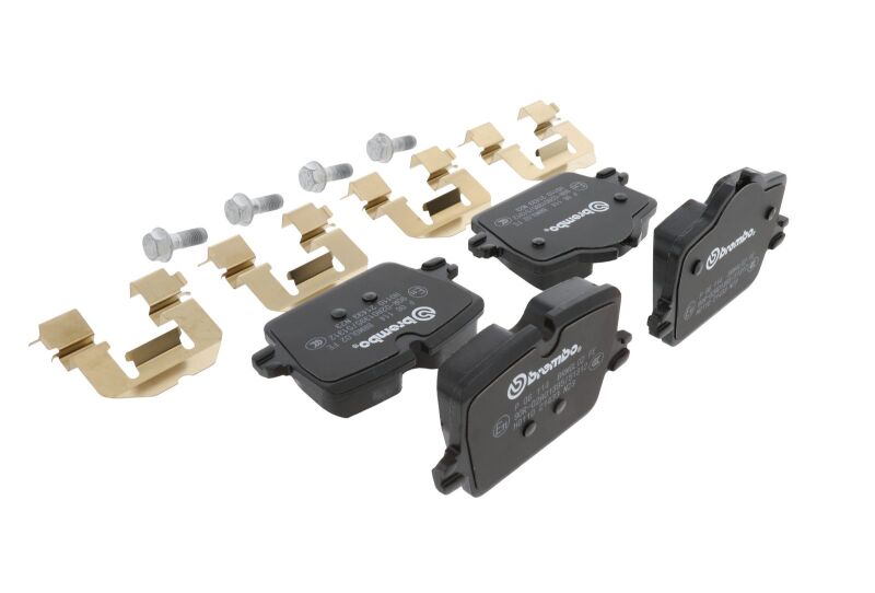 

Brembo OE P06114 - BREP06114 - Brembo OE 2022 BMW i4/19-22 Z4/20-22 Toyota GR Supra PRIME Low-Met Brake Pad - Rear - Shipped in Europe - Tuningsupply.com
