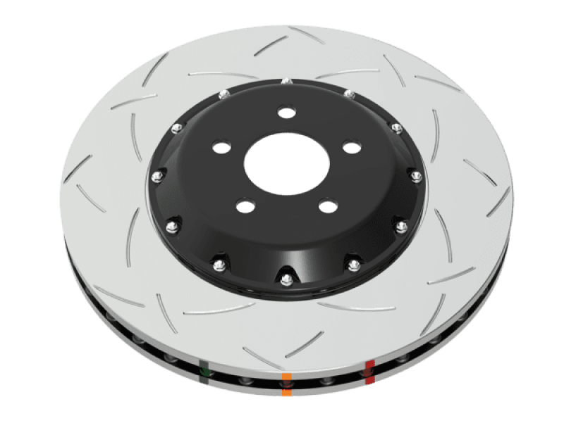 DBA 2021+ Dodge Challenger Hellcat 5000 Series 2-Piece T3 Slotted Front Brake Rotor w/M6  Nuts-tuningsupply.com