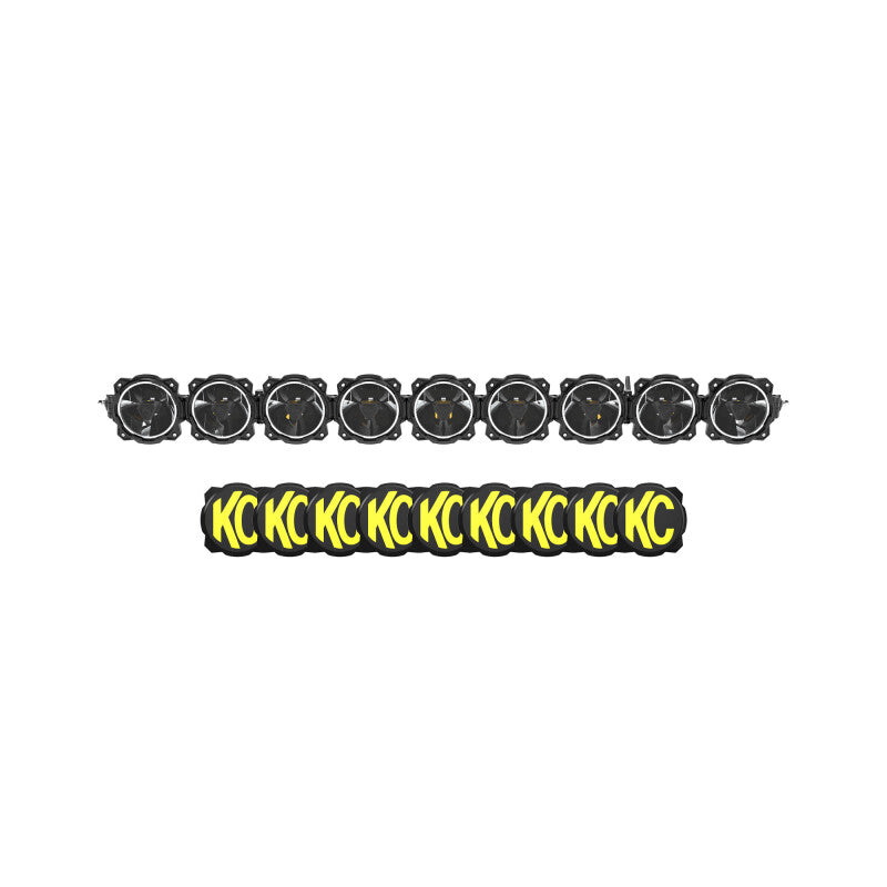 KC HiLiTES Gravity Titan LED Light Bar - 57in. (9-Light)-tuningsupply.com