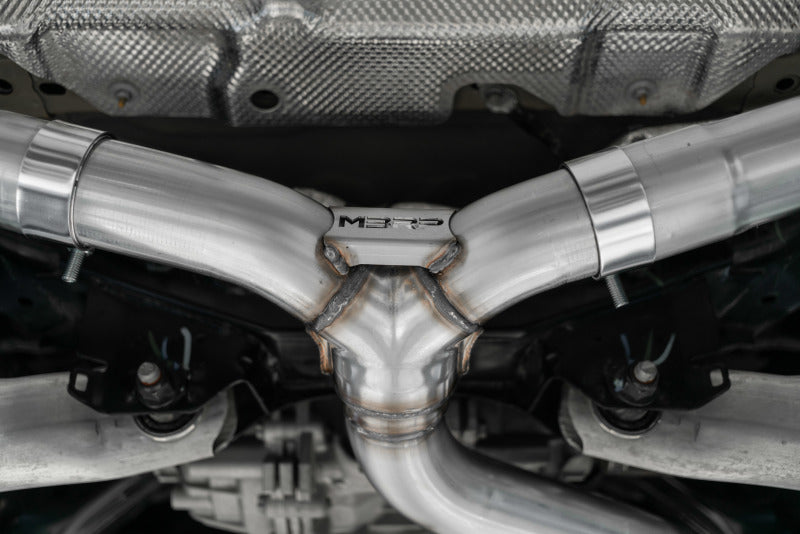 MBRP 2021+ Ford Bronco Sport (1.5L / 2.0L EcoBoost) 2.5in Res-Back Exhaust - Dual Rear - Alum. Steel-tuningsupply.com