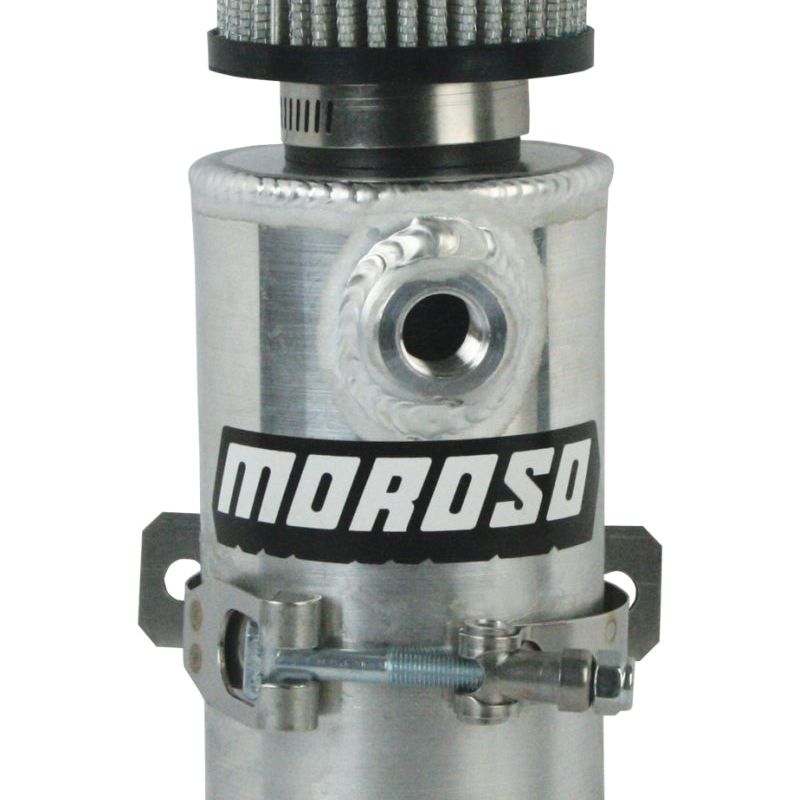 Moroso Breather Tank/Catch Can - Two 3/8 NPT Female Fittings - Aluminum-tuningsupply.com