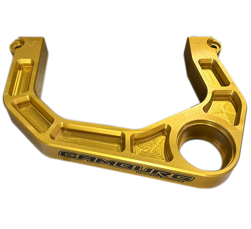 

Camburg CAM-310184-GLD - CMBCAM-310184-GLD - Camburg Toyota Tacoma 05-23 / 4-Runner 03-23 / FJ 07-14 KINETIK V2 Billet Uniball Upper Arms (Gold) - Shipped in Europe - Tuningsupply.com
