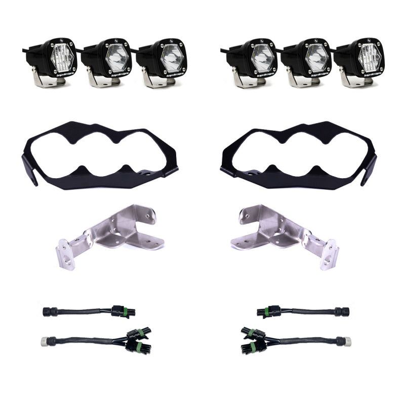 Baja Designs 2024+ Can-Am Maverick R S1 Headlight Kit-tuningsupply.com