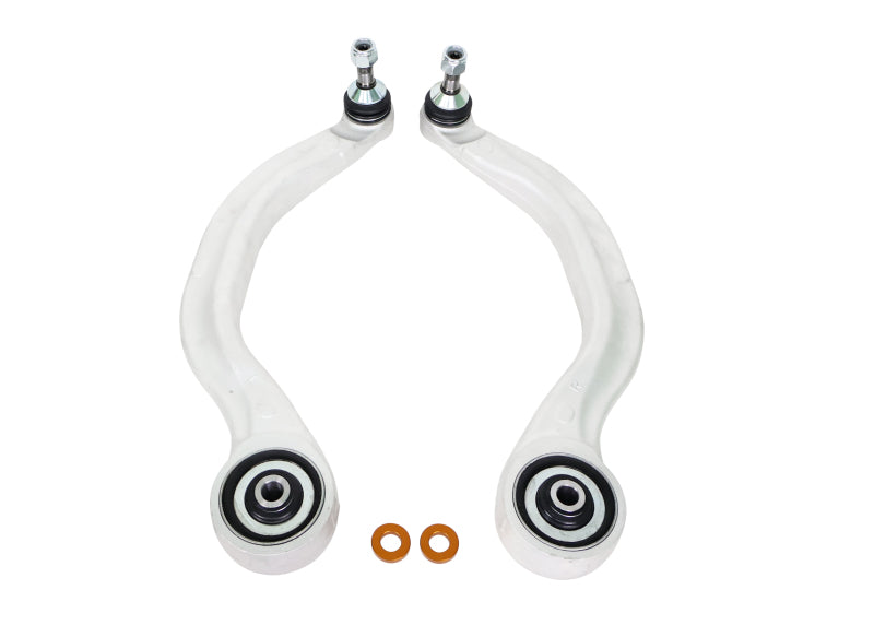 

Whiteline KTA406 - WHLKTA406 - Whiteline 2017+ Tesla Model 3 Front Lower Compliance Control Arm Set (w/ ALK) - Shipped in Europe - Tuningsupply.com
