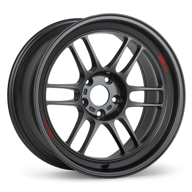 Enkei RPF1RS 18x10 5x114.3 6mm Offset 75mm Bore Matte Gunmetal Wheel-tuningsupply.com