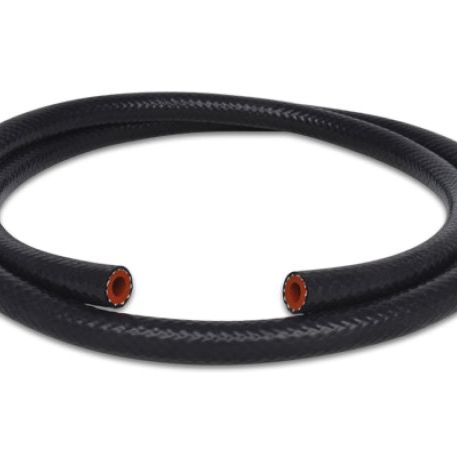 Vibrant 1in (25mm) I.D. x 20 ft. Silicon Heater Hose reinforced - Black-Hoses-Vibrant-VIB2047-SMINKpower Performance Parts