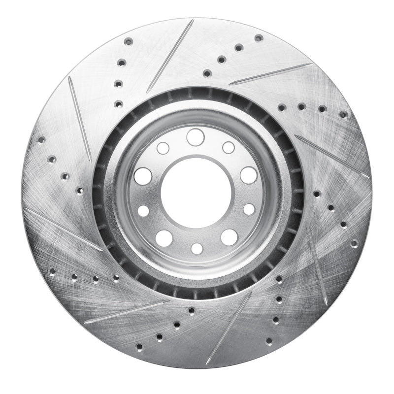 

R1 Concepts 631-16012R - RNC631-16012R - R1 2017-2025 Alfa Romeo Giulia Front Right Drilled & Slotted Silver Brake Rotor - Shipped in Europe - Tuningsupply.com
