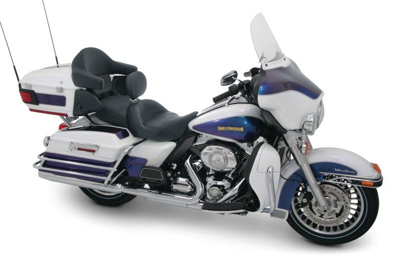 Mustang 08-21 Harley Electra Glide Std, Rd Glide ,Rd King, Str Glide Std Touring Solo Seat - Black-tuningsupply.com