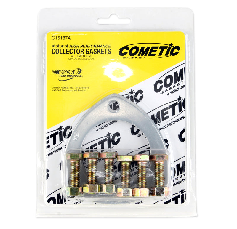 Cometic Exhaust Header Collector Gasket .040in Aluminum-2.5in Diameter Port-3.5in Bolt Circle-Set-tuningsupply.com