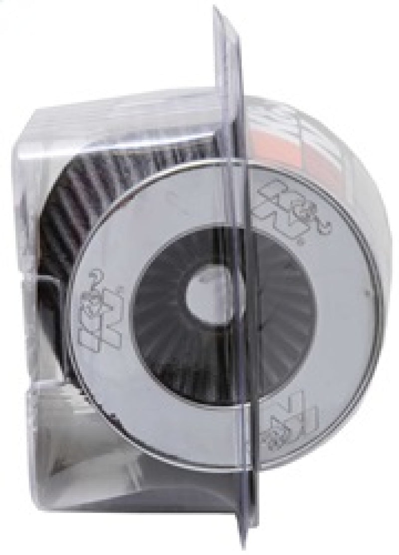 

K&N Engineering RG-1001WT - KNNRG-1001WT - K&N Universal Filter Chrome Round Tapered White - 4in Flange ID x 1.125in Flange Length x 5.5in H - Shipped in Europe - Tuningsupply.com
