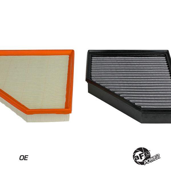 aFe Magnum FLOW OE Replacement Filter w/ Pro Dry S Media 2020 Toyota Supra (A90) L6-3.0L (t)-tuningsupply.com