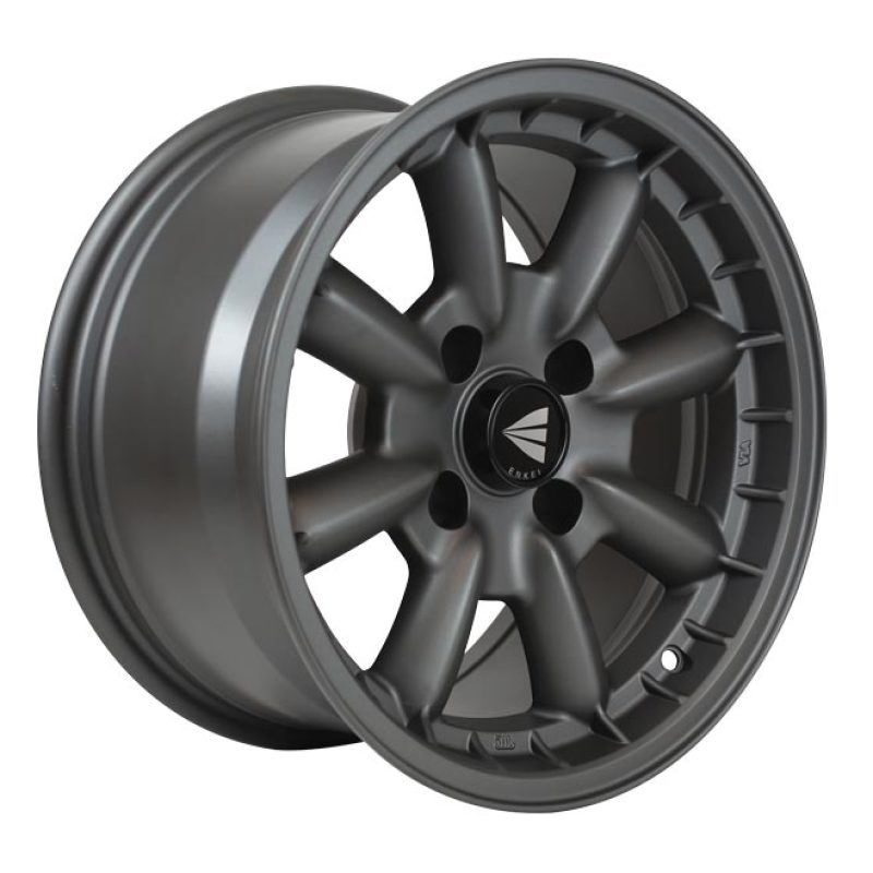 Enkei Compe 15x8 0mm Offset 4x114.3 Bolt Pattern 72.6mm Bore Dia Matte Gunmetal Wheel-tuningsupply.com