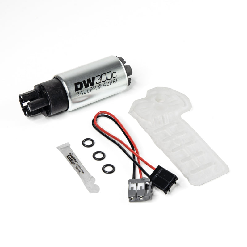 DeatschWerks 2016+ Infinity Q50 340lph Compact Fuel Pump w/o clips w/ 9-1061 install kit-tuningsupply.com