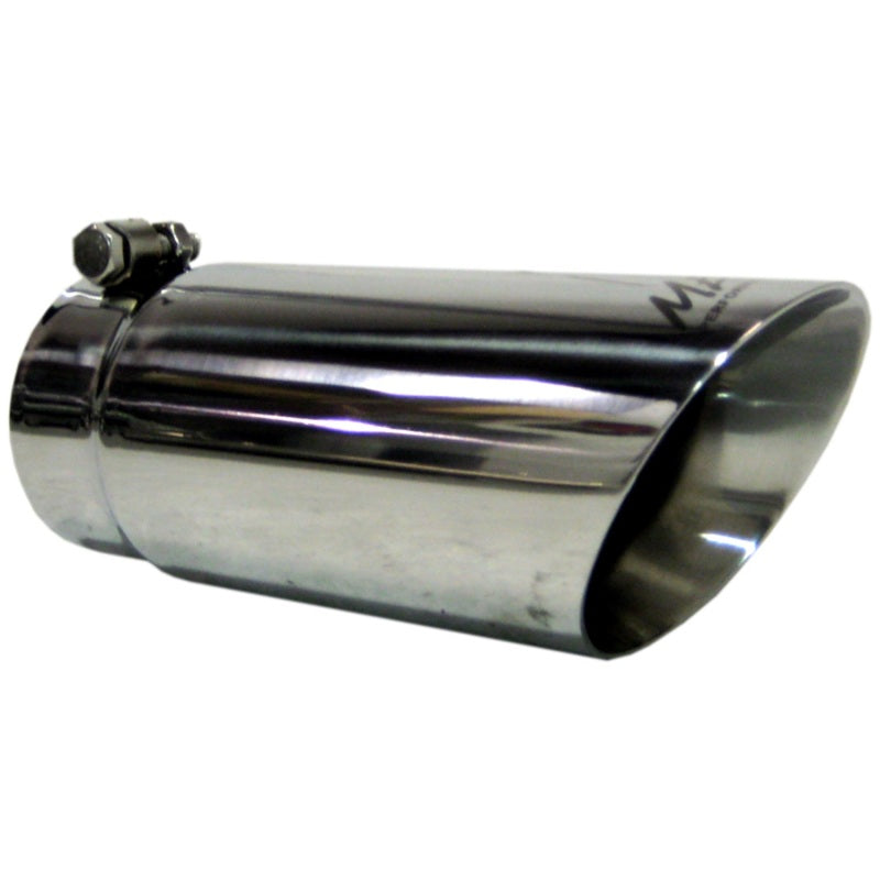 MBRP Universal Tip 3in O.D. Dual Wall Angled 4 inlet 10 length-tuningsupply.com