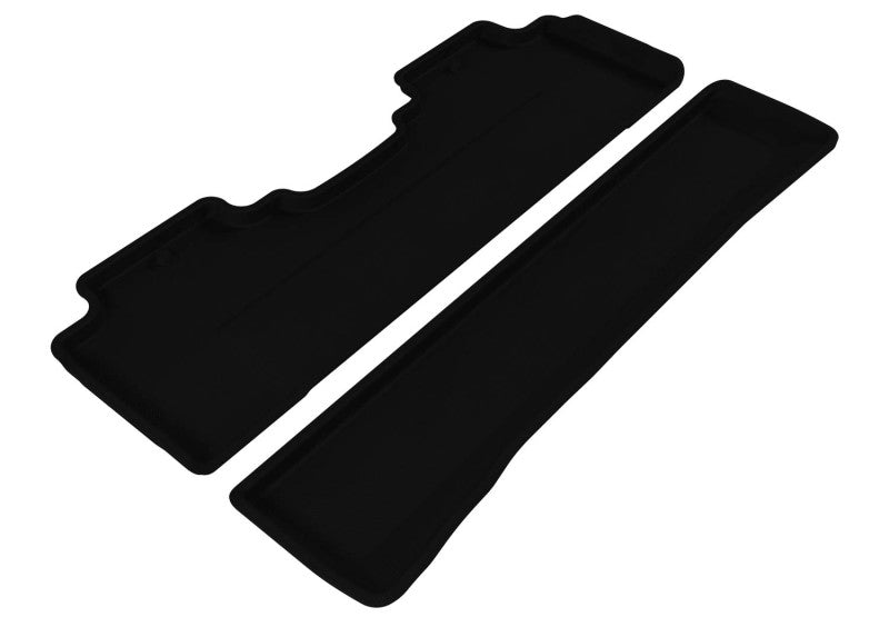 3D MAXpider 2006-2014 Honda Ridgeline Kagu 2nd Row Floormats - Black-tuningsupply.com