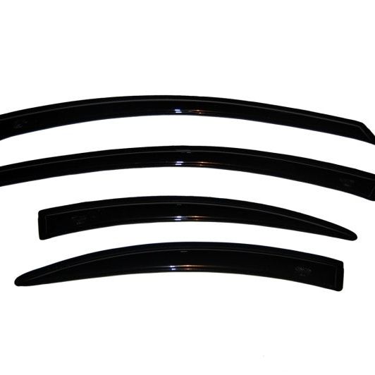 AVS 00-05 Dodge Neon Ventvisor Outside Mount Window Deflectors 4pc - Smoke-tuningsupply.com