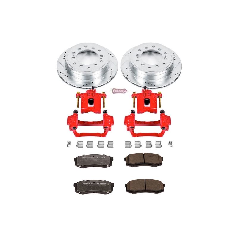 

PowerStop KC5875-36 - PSBKC5875-36 - Power Stop 10-19 Lexus GX460 Rear Z36 Truck & Tow Brake Kit w/Calipers - Shipped in Europe - Tuningsupply.com

