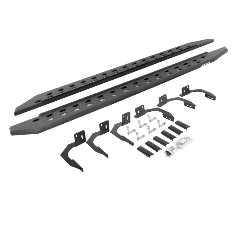 

Go Rhino 69410687ST - GOR69410687ST - Go Rhino 10-22 Ram 2500/3500HD Crew Cab 4DR RB20 Slim Running Boards Kit (w/Brackets) - Bedliner Ct - Shipped in Europe - Tuningsupply.com
