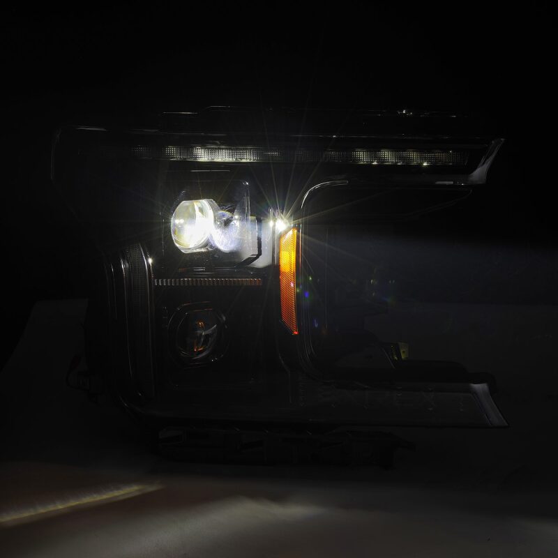 

AlphaRex 880251 - ARX880251 - AlphaRex 18-20 Ford F-150 (Req. Conv F150 w/LED) LUXX LED Proj HL Alpha-Blk w/Actv Lt Seq Sig SB DRL - Shipped in Europe - Tuningsupply.com
