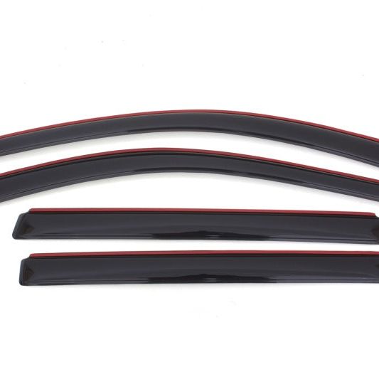 AVS 13-18 Nissan Pathfinder Ventvisor In-Channel Front & Rear Window Deflectors 4pc - Smoke-tuningsupply.com