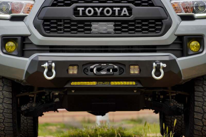 

DV8 Offroad FBTT1-06 - DVEFBTT1-06 - DV8 16-23 Toyota Tacoma Center Mount Winch Front Bumper - Shipped in Europe - Tuningsupply.com
