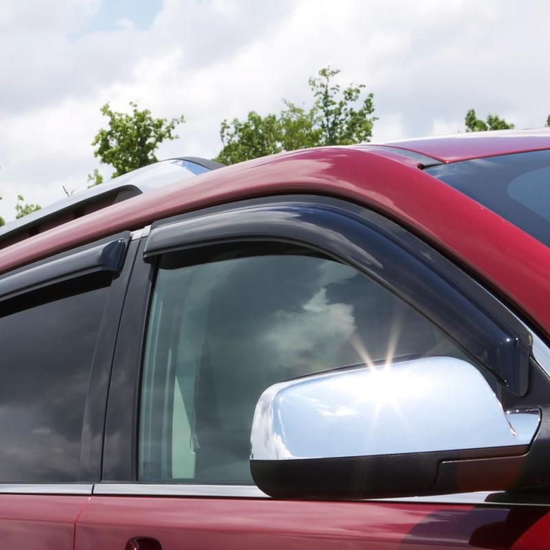 AVS 06-10 Jeep Commander Ventvisor Outside Mount Window Deflectors 4pc - Smoke-tuningsupply.com