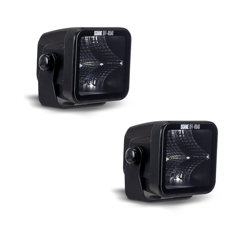 

Borne Off-Road BNLT-LP33-2F - BRNBNLT-LP33-2F - Borne Off-Road Light Pods (Kit of 2) 3x3 Flood - Shipped in Europe - Tuningsupply.com
