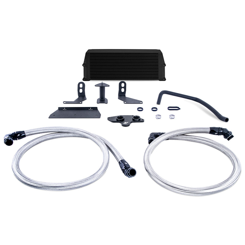 Mishimoto 11-19 Ford 6.7L Powerstroke Performance Oil Cooler Kit - Black-tuningsupply.com