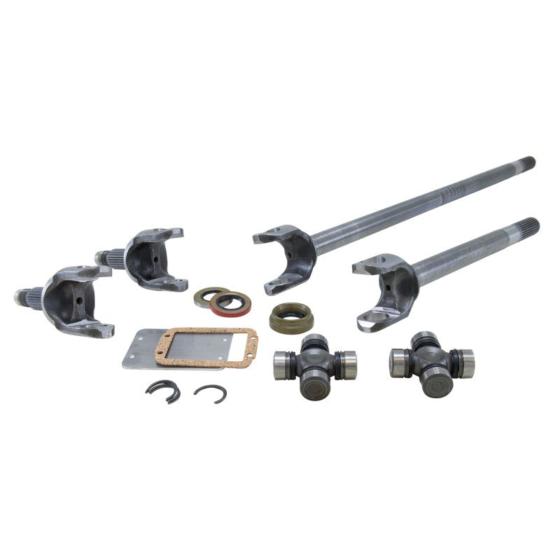 Yukon Gear Chromoly Front Axle Kit for Dana 30 w/27 Spline & 1310 U-Joints-Axles-Yukon Gear & Axle-YUKYA W24110-SMINKpower Performance Parts