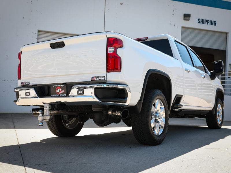 

aFe 49-44126-B - AFE49-44126-B - aFe Large Bore-HD 4in 409SS DPF-Back Exhaust System w/Black Tip 20 GM Diesel Trucks V8-6.6L (td) L5P - Shipped in Europe - Tuningsupply.com
