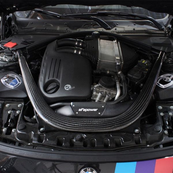 aFe Momentum Pro 5R Cold Air Intake System 15-18 BMW M3/M4 (F80/82/83) L6-3.0L (tt) S55-tuningsupply.com