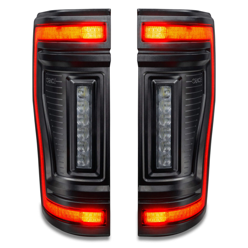 

ORACLE Lighting 5896-504-T - ORL5896-504-T - Oracle Lighting 17-22 Ford F-250/350 (Black Series) Flush Mount LED Tail Lights - Shipped in Europe - Tuningsupply.com
