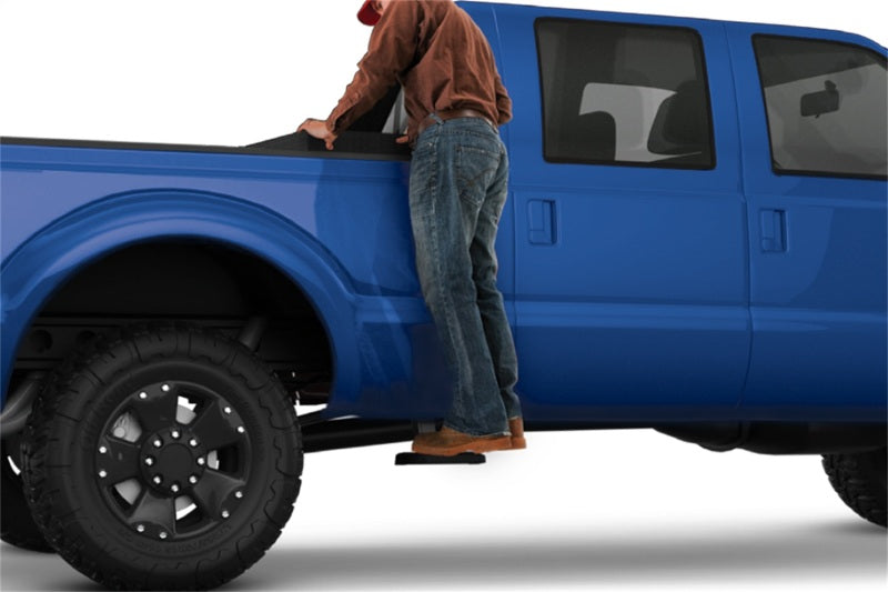 AMP Research 17-22 Ford F-250/350 SuperDuty All Beds BedStep2 - Black-tuningsupply.com