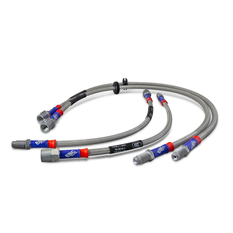 

EBC BLA7672-6L - EBCBLA7672-6L - EBC 03-07 Hummer H2 6.0L Stainless Steel Brake Line Kit - Shipped in Europe - Tuningsupply.com
