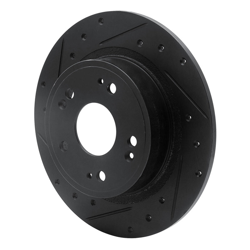 

R1 Concepts 633-59032L - RNC633-59032L - R1 05-17 Honda Accord Rear Left Drilled & Slotted Black Brake Rotor - Shipped in Europe - Tuningsupply.com
