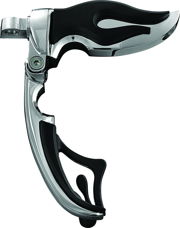 Kuryakyn Flamin Switchblade With Male Mount Adapter Chrome-tuningsupply.com