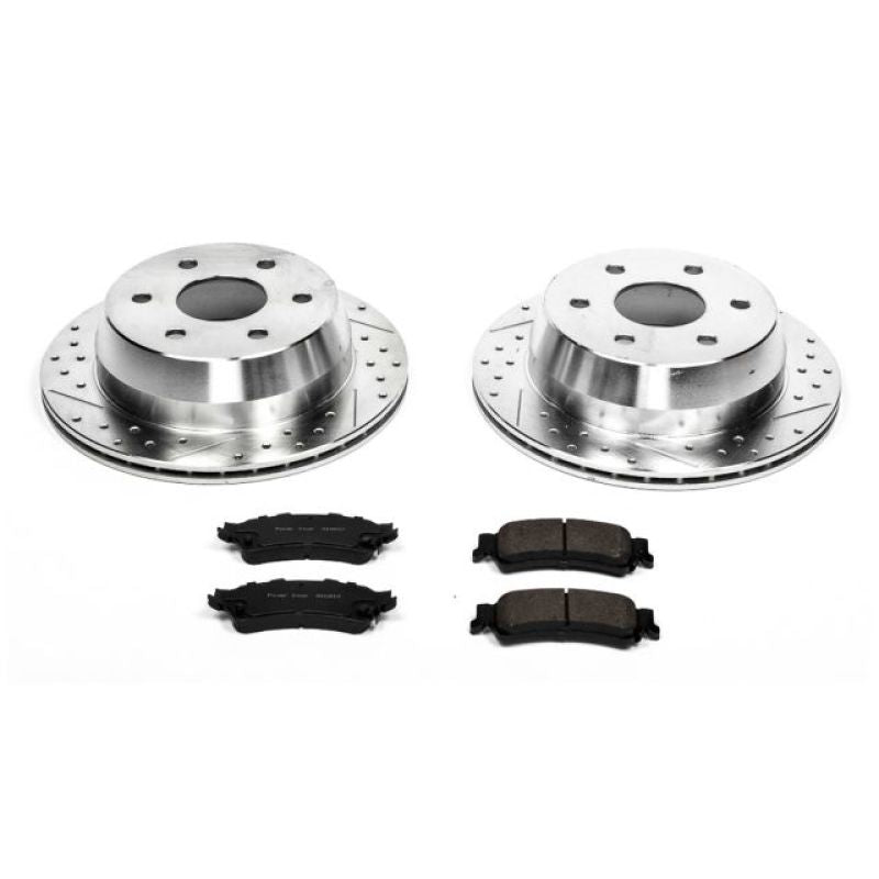 Power Stop 03-05 Chevrolet Astro Rear Z23 Evolution Sport Brake Kit-tuningsupply.com