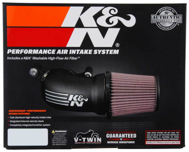 

K&N Engineering 57-1137 - KNN57-1137 - K&N 01-17 Harley-Davidson Softail / Dyna FI Performance Air Intake System - Shipped in Europe - Tuningsupply.com
