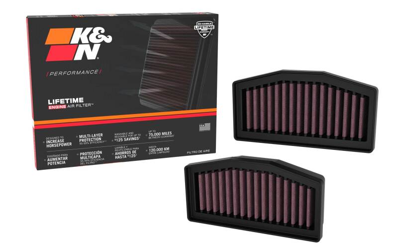 

K&N Engineering BM-1324 - KNNBM-1324 - K&N 2024 BMW R1300GS Replacement Air Filter (Set of 2) - Shipped in Europe - Tuningsupply.com
