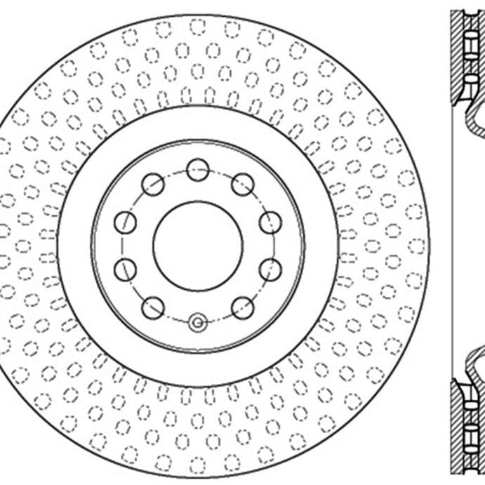 StopTech Slotted Sport Brake Rotor-Brake Rotors - Slotted-Stoptech-STO126.33144SL-SMINKpower Performance Parts