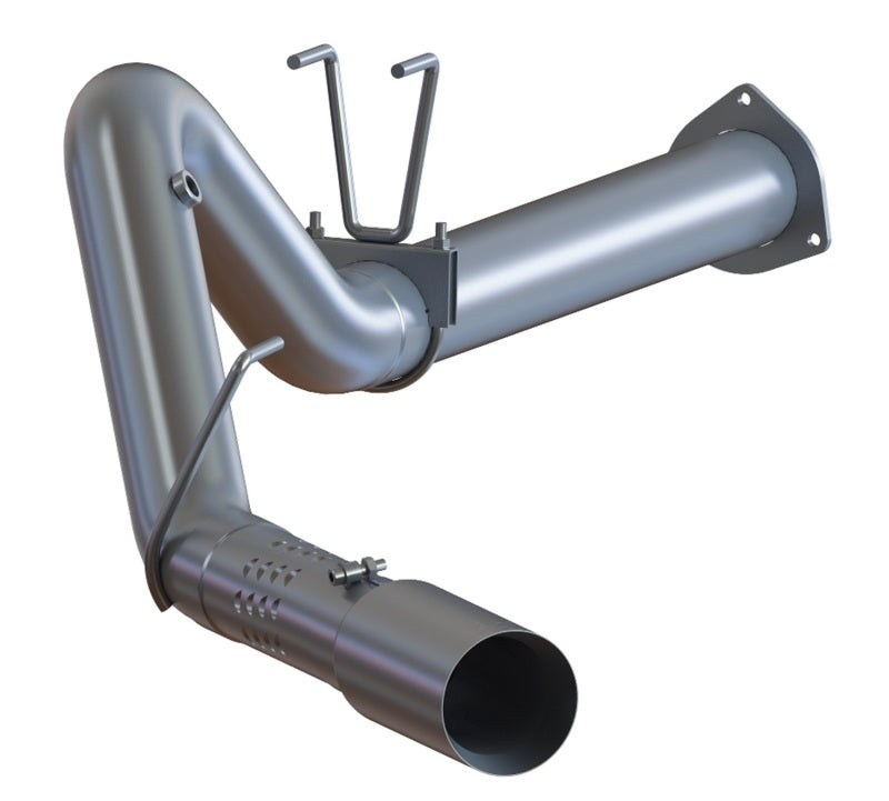 MBRP 2015 Ford F250/350/450 6.7L 4in Single Side Exit Aluminized Exhaust Includes 5in Tip-tuningsupply.com