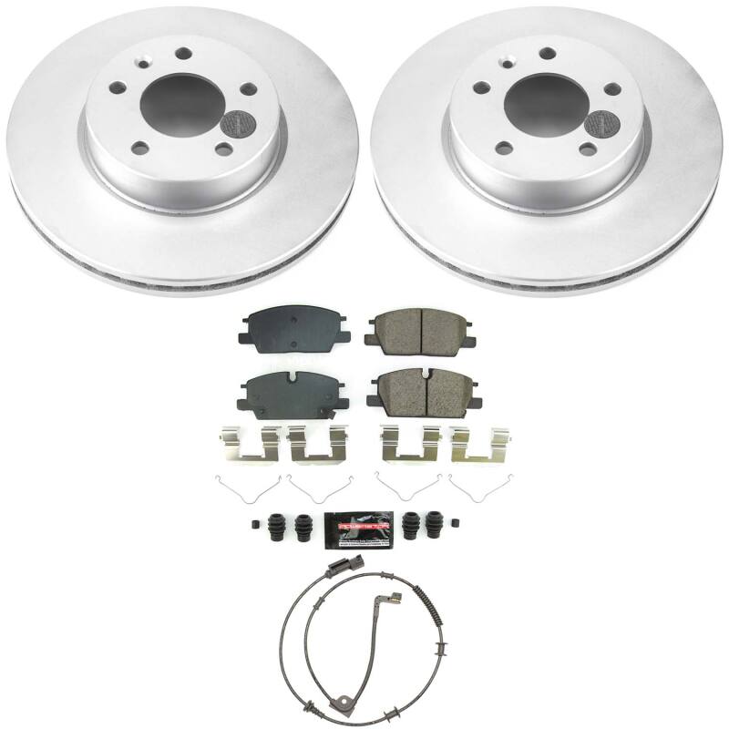 

PowerStop CPK9075-23 - PSBCPK9075-23 - Power Stop 20-22 Cadillac CT4 Front Z23 Coated Brake Kit - Shipped in Europe - Tuningsupply.com

